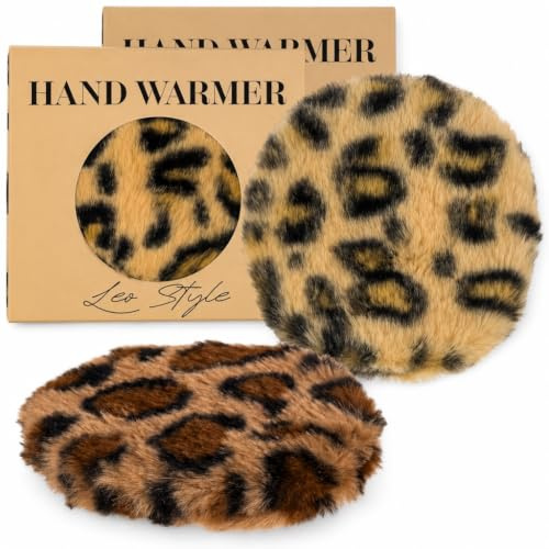 Set Handwärmer Taschenwärmer mit Strickhülle oder Fleeceüberzug, Fingerwärmer gegen kalte Hände im Winter