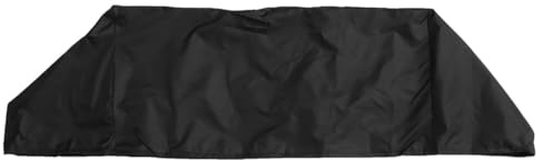STAHAD Housse de Protection Barbecue Imperméable Tissu Oxford Résistant UV et Vent Couverture Extérieure pour Barbecue avec Sangles de Fixation Protection Anti-poussière et Toutes