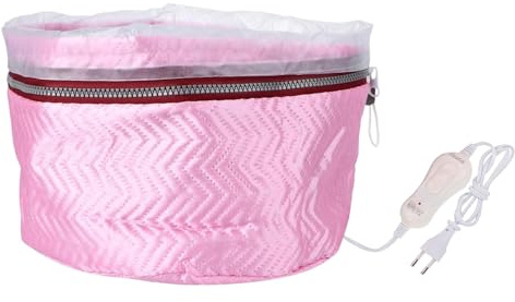Haar Dampfhaube 2-Stufen Wärme Thermo Haube | Tragbare Heizhaube Für Frauen Und Mädchen Haarpflege Daheim Im Spa Und Salon Zum Trocknen Und Styling