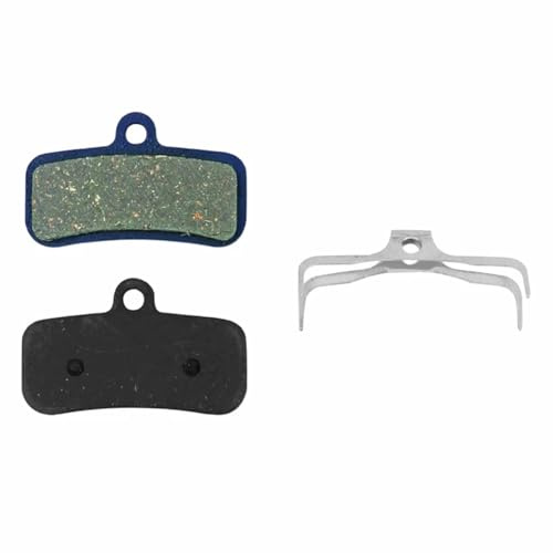 cyclingcolors Fahrrad Bremsbeläge kompatibel mit Shimano XTR M9120 XT M8120 M8020 SLX M7120 Saint M820 M640 810 organisches Harzmaterial – Komfortables, leises und progressives Bremsen, 1 Paar