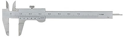Unbekannt Mini-Taschenmessschieber 707243 70 mm 20 mm PTFE Edelstahl