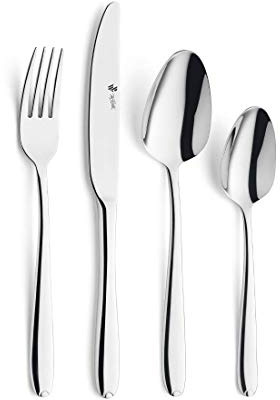 Paul Wirths CULTURA 44 Besteck-Set für 12 Personen, polierter Edelstahl | Rostfrei, spülmaschinenfest, mit elegantem Besteckkasten und hochwertiger 18/10 Edelstahl-Qualität geliefert