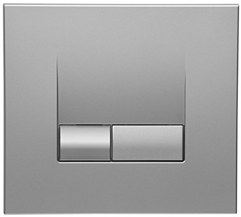 Cornat AP42 Plaque de déclenchement carrée pour VWC 352/ WEK2 Chromé Mat