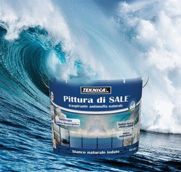 Pittura di sale, Acrilico