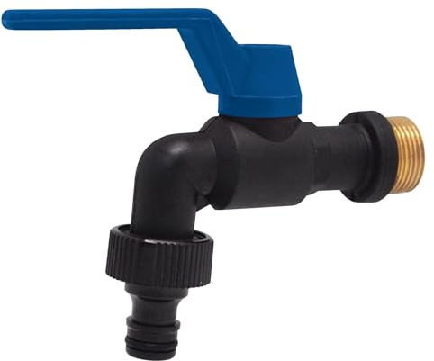 Aqua Control C6371 - Robinet de Jardin, Couleur Chrome