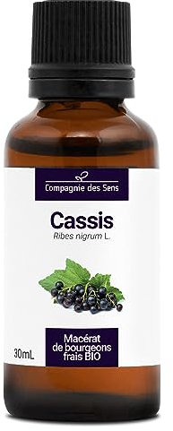 Grosella orgánica – 30 ml – Ribes Nigrum – Macerato concentrado de brotes frescos