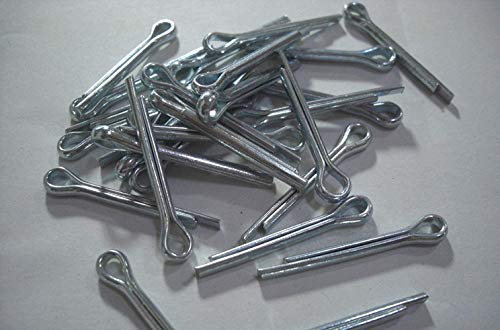 500 Stück Splinte, Metallsplinte, Splitpennen, 4 x 20 mm, Stahl verzinkt, DIN 94, 500 Stück, 4404300