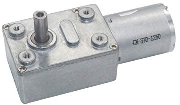 Elektromotor 12V DC12V Schneckengetriebe 2RPM bis 375RPM Untersetzung getriebemotor Niedrige Geschwindigkeit 370 Serie Reversible Hohes Drehmoment 6mm durchmesser kupplung (DC12V 10RPM)