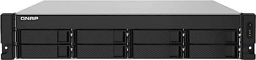 QNAP TS-832PXU-RP NAS Bastidor (2U) Ethernet Negro AL324