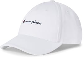 Champion Gorra de béisbol Unisex para Adulto, Color Blanco., Talla única