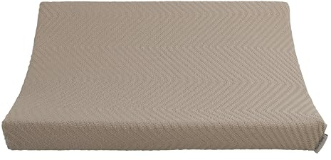 Baby's Only - Baby Wickelauflagenbezug - Bezug für Wickelauflage Grace - Bezug aus Baumwolle mit Fischgrätenmuster - Bezug für Wickelunterlage - 45x70 - Beige