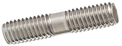 M6 M8 M10 M12 Doppelendgewindestange 316 A4 Edelstahl Doppelkopf-Gewindestange Kopflose Stehbolzen Schraube Zahnstange (Size : M8x120mm-1pcs)