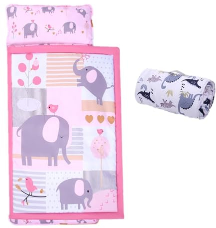 YGMXZL Kinderschlafsäcke,Schlafmatte für Kleinkinder mit Kissen und Decke, Kinderschlafsack für Kindertagesstätte, Kindergarten (B)