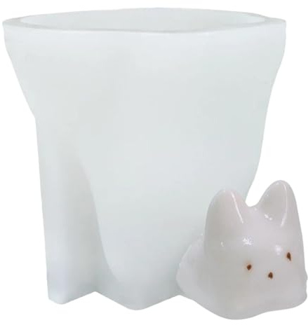 Djowyh Süße Cartoon Katze Form Silikon Backform Pudding Formen Gelee Schokolade Pudding Seifenform Zucker Drehen Backen Werkzeuge