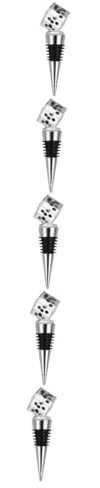 MUCKLILY 5stücke Decorative Weinflasche Stopper Aus Dichtung Wiederverwendbarer Korken Für Optimalen Weingenuss Und Frische Elegante Geschenkidee Für Weinliebhaber