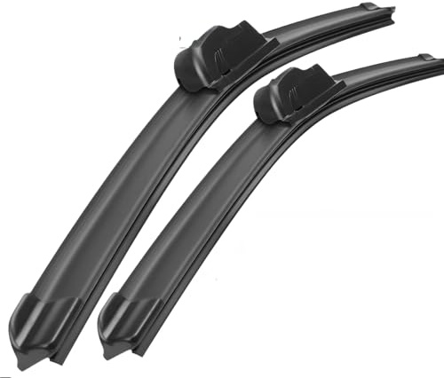WETCL Escobillas Limpiaparabrisas para Fit Jazz MK2 2009-2014, Escovas Limpa para Brisas Durable Goma Coche Accesorios