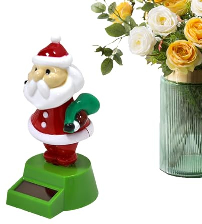 Accesorios para salpicadero de coche | Decoraciones automáticas de Papá Noel de resina oscilante | automático para el salpicadero del coche figura decorativa muñeca - para autocaravana