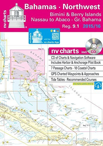 NV. Charts Region 9.1 - Nord West Bahamas (NV.Charts)