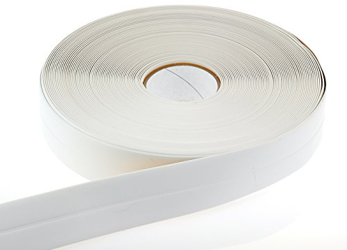 Knickwinkel Winkel Profil selbstklebend 18 x 18 mm in weiss 25 m Rolle