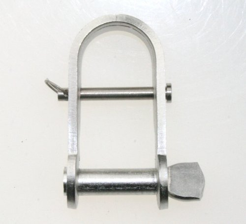 ARBO-INOX Schäkel Flachschäkel Stegschäkel Edelstahl 6mm