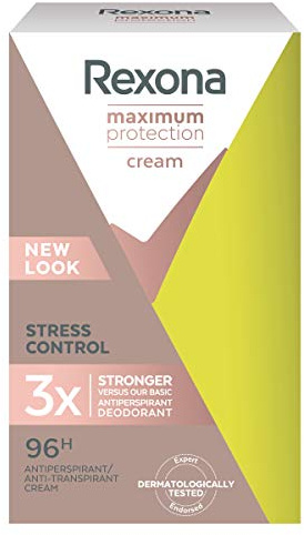 Rexona Maximum Protection Crema Antitranspirante Stress Control 45ml