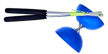 Set de Diabolo incluant Baguettes- Juggling Series - Vert Fonce