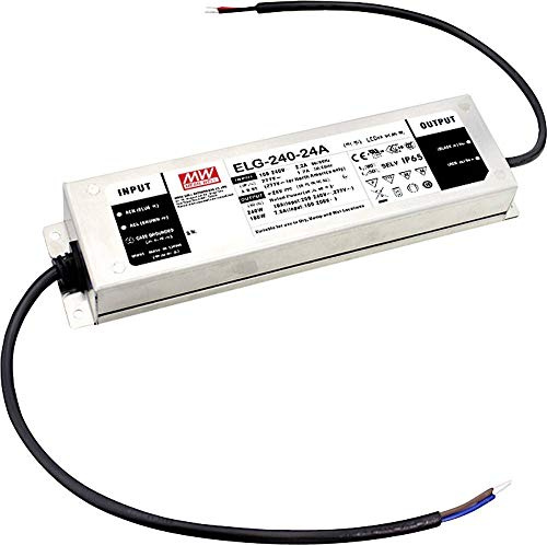 MEAN WELL ELG-240-24DA-3Y Transformateur, pilote LED, tension constante, courant constant 240 W 10 A 12-24 V