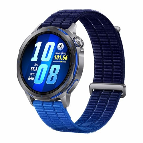 HUAWEI Watch GT Runner 2 Smartwatch, Running GPS Ultra Preciso, Azul | Reloj Inteligente, hasta 14 Días Autonomía, Modo Maratón, Ritmo en Tiempo Real, Diseño Fino en Titanio, VFC, ECG, Pago NFC
