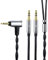okcsc WT - Cavo audio per cuffie bilanciate da 2,5 mm, IEM HiFi da 2,5 mm maschio a doppio maschio da 3,5 mm, cavo audio di ricambio per cuffie Hifiman SUNDARA Ananda HE4XX HE-350 HE1000 HE-400i