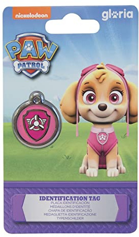 The Paw Patrol Skye Namensschild für Halskette, Größe M