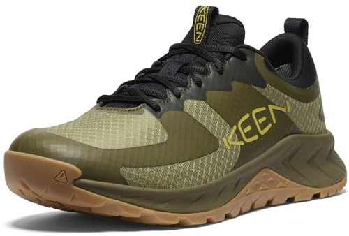 KEEN Men's Versacore Breathable Comfortable Waterproof Hiking Shoes, Dark Olive/Antique Moss, 10.5