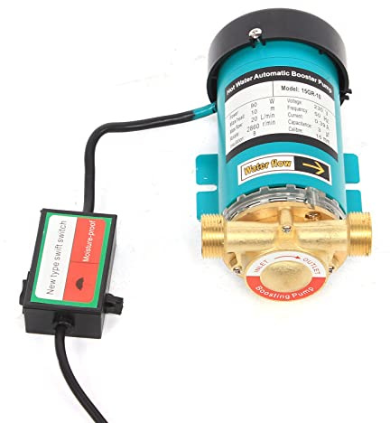 120W Heißwasserpumpe Druckpumpe 220V 25 l/min Automatische Gartenumwandlungspumpe Einzelansaugung automatisch Garten Wasserpumpe