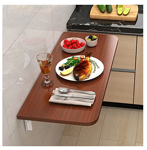 ASerZenith An der Wand montierter Klapptisch Schreibtisch Multifunktionaler schwebender Klapptisch Werkbank Umklappbarer Arbeitstisch Einfach Modern für Arbeitszimmer Esszimmer Schlafzimmer