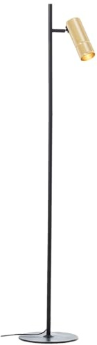 Lightbox LED Stehlampe | 130 x 22 x 24 cm | Standleuchte als Leselampe mit | LED Stehlampe | 130 x 22 x 24 cm | Standleuchte als Leselampe mit Fußschalter | schwenkbar | inkl. wechselbarem LED (GU10,