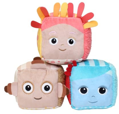 In the Night Garden Toys, these Comfort Cubes are sensory toys with each one having sound, touch and image benefits, perfect for babies and toddlers.