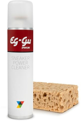 eg-gü Sneaker Power Cleaner + Schuhputzschwamm - Set zur effektiven Schuhreinigung