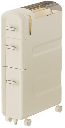 JRHTD Badezimmerschrank Schmal mit Zwei seitliche Papierauslässe, Enger Spalt Aufbewahrungsschrank, Klopapierhalter Stehend(73cm)