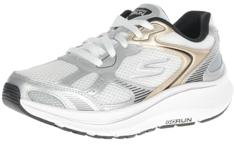 Skechers Go Run Consistent 2.0 - Volt 128633-WSBK, Women Running Shoes, White, 39 EU