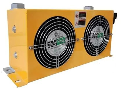 Hydraulic Air Cooler Air Cooled Oil Radiator 48W Series Plate-Fin Hydraulic Aluminum Oil Coolers 60L/MIN High Performance(380)