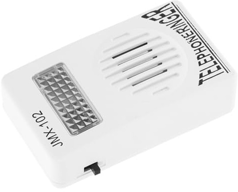 GALPADA Amplificador De Timbre Telefónico Amplificador De Volumen De Timbre Para Teléfono Fijo Residencial Mejorado