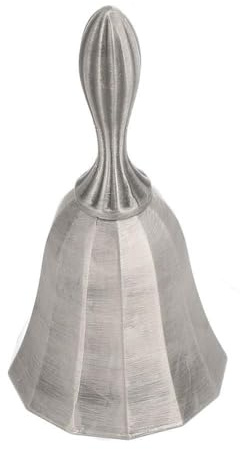 Sorandy Kreativ Handklocka med Retrodesign för Middagsrumsklass och Barservice - Slitstark Zinklegering - Finns i Guld eller Silver - 1 Stycke (urgammalt tennsilver)