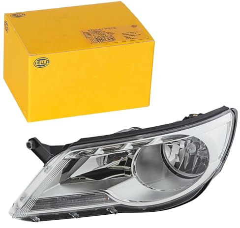 HELLA 1ED 247 038-211 Halogen Scheinwerfer - VW Tiguan (5N_) - ECE | Kompatibel mit: VW TIGUAN