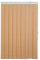 Sunlines HW5201 Vertikaler Lamellenvorhang Fixmaß, Stoff, creme, 150 x 250 cm