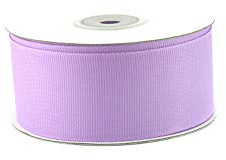 Creativery 25m Ripsband 38mm Schleifenband Deko Band Hochzeit Geschenkband Mattes Satinband Farbe Flieder 462H