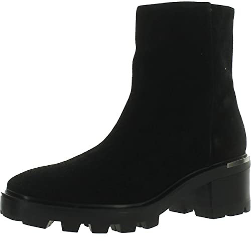 NINE WEST Botas de tobillo Remmie para mujer, Negro, 39 EU