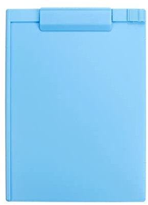 YKHB Planchettes à Pince Presse-papiers en Plastique A4 Taille Taille Memo Clip Boards 9.2x12.6 Pouces Portable Trass Profile Clip for salles de Classe et Bureaux pour Le Bureau et la Maison