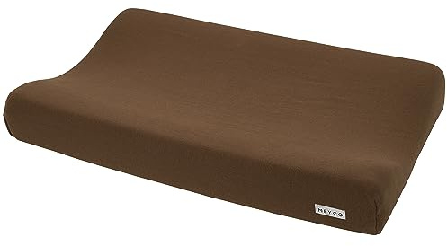 Meyco skötbäddsöverdrag stickad basic choklad