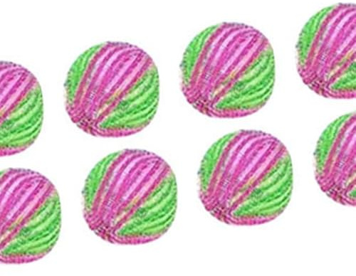 8Pcs Pet Hair Remover for Laundry Dryer Balls, Reusable Dryer Balls Washer Lint Remover Washing Reusable Dryer Pet Hair Ball Lint for Laundry