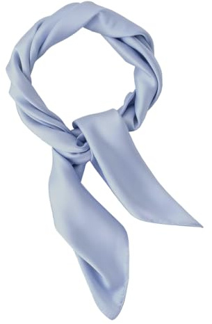 Ecroon Damen Seide Gefühl Schal Halstuch Stirnbänder Seidenschal Seidentuch Bandana Taschentuch Handgelenk