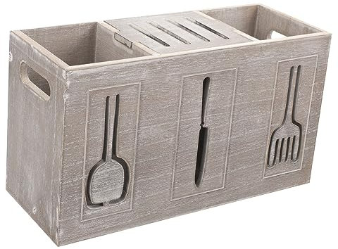 Gatuida Besteckhalter Mit Fächern Für Besteck-organizer Besteck-aufbewahrungshalter Geschirr-organizer-box Für Küche Und Arbeitsplatte
